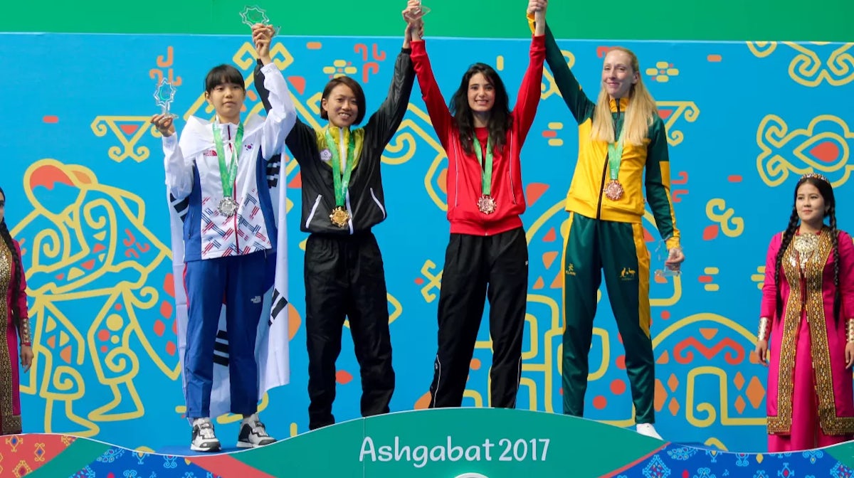 Waterford wins Australia’s first medal at Ashgabat 2017