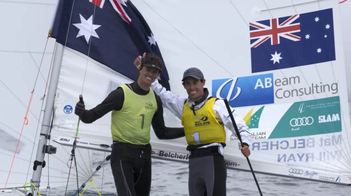 Double gold for Australian sailors
