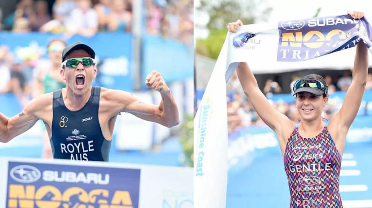 Gentle and Royle celebrate second Noosa Tri crowns 
