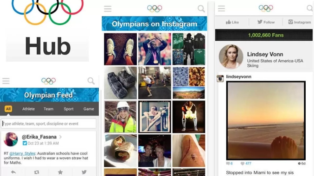 New app brings Olympic athletes closer together 