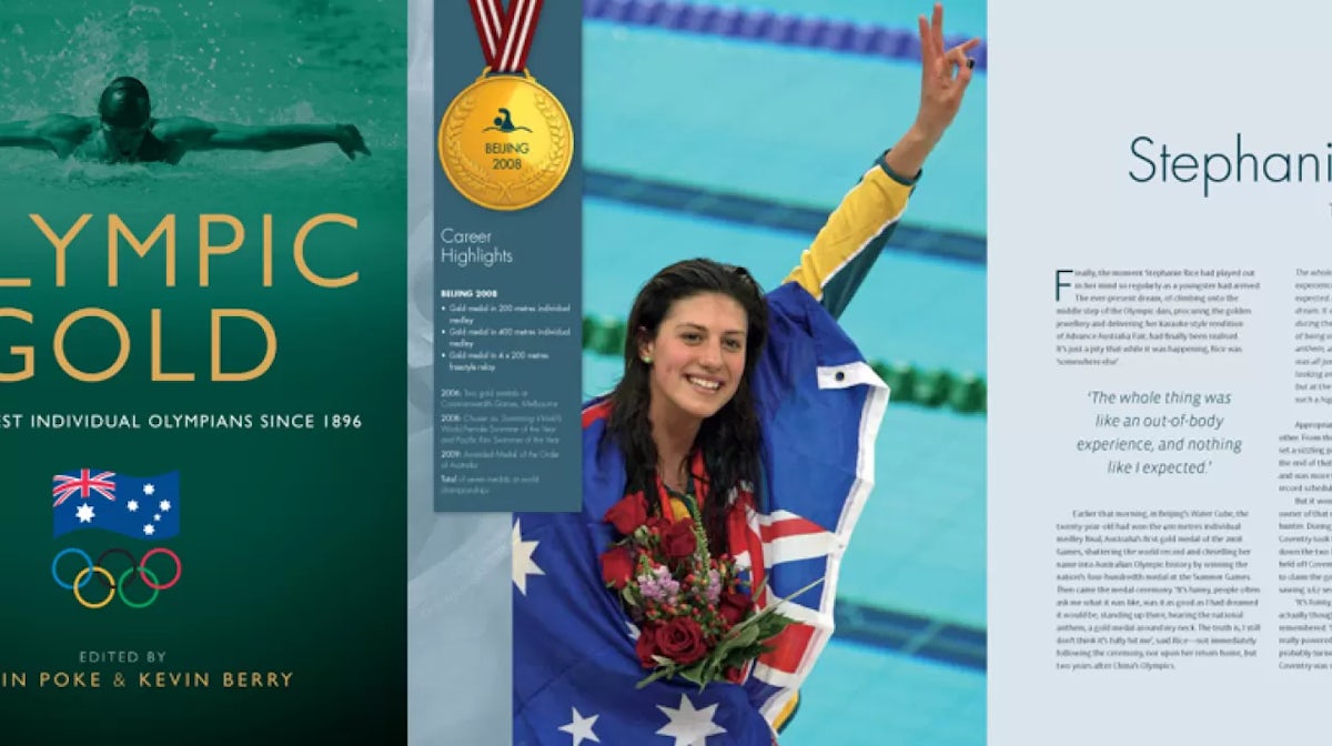 Olympic Gold book launched