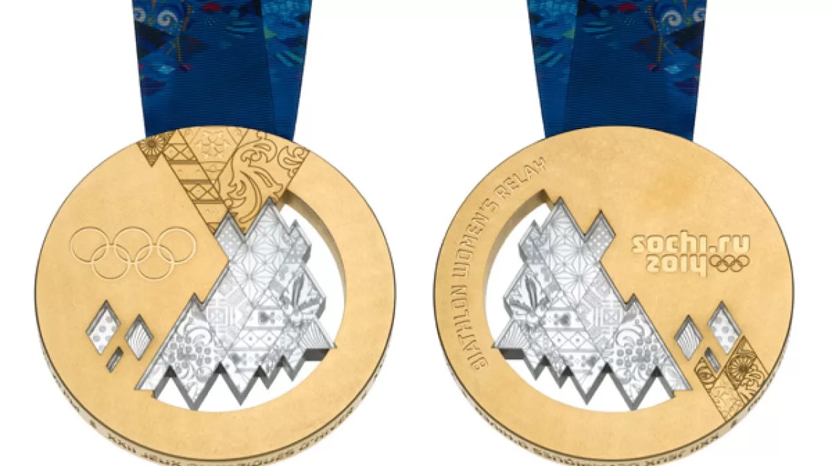 Sochi medals unveiled
