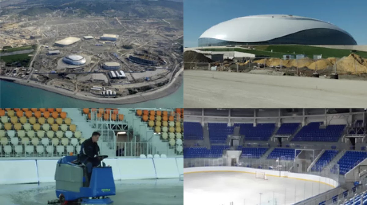 Sochi – The Olympics where sea and ice come together