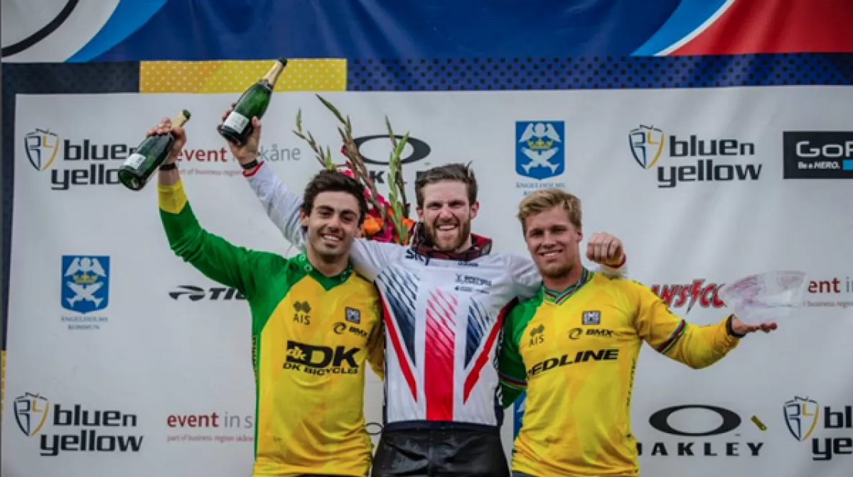 Turner, Willoughby and Reynolds on podium in Sweden