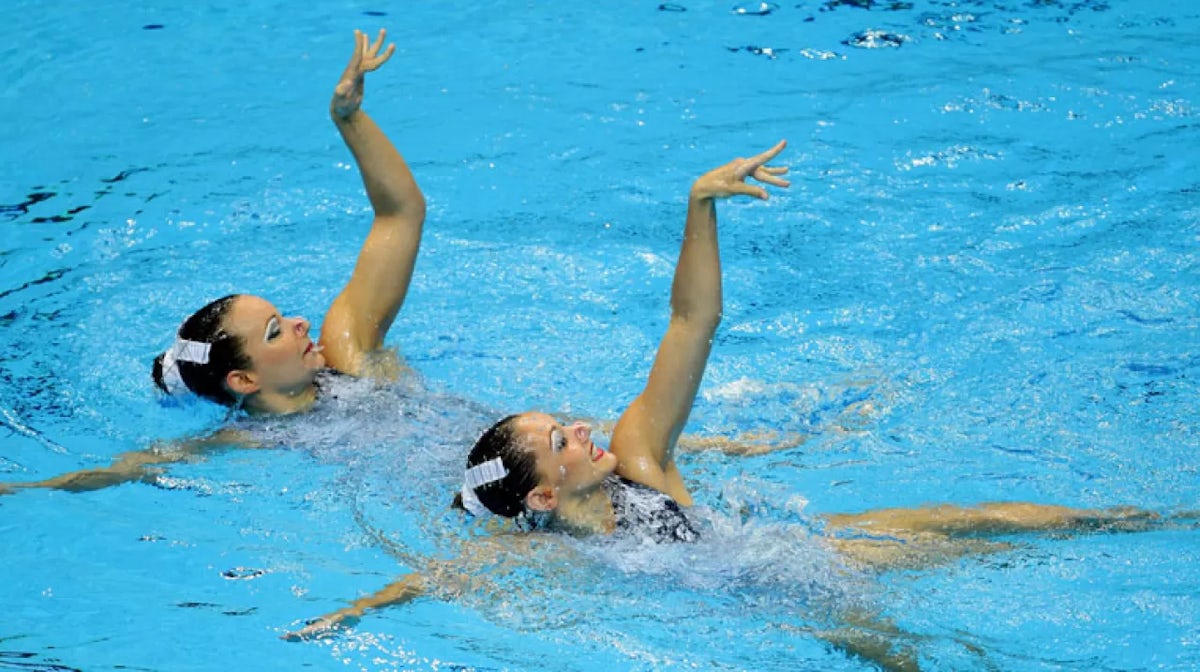 Synchro girls take on superpowers