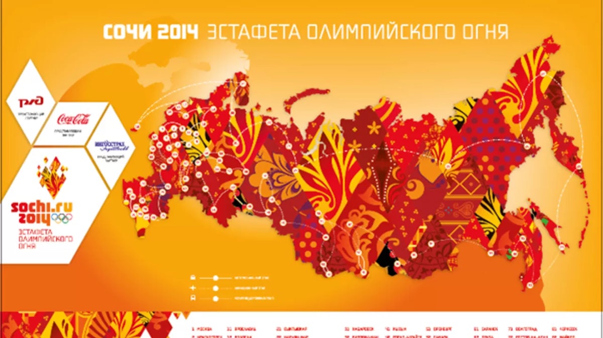 Sochi 2014 Torch Relay to unite Russia