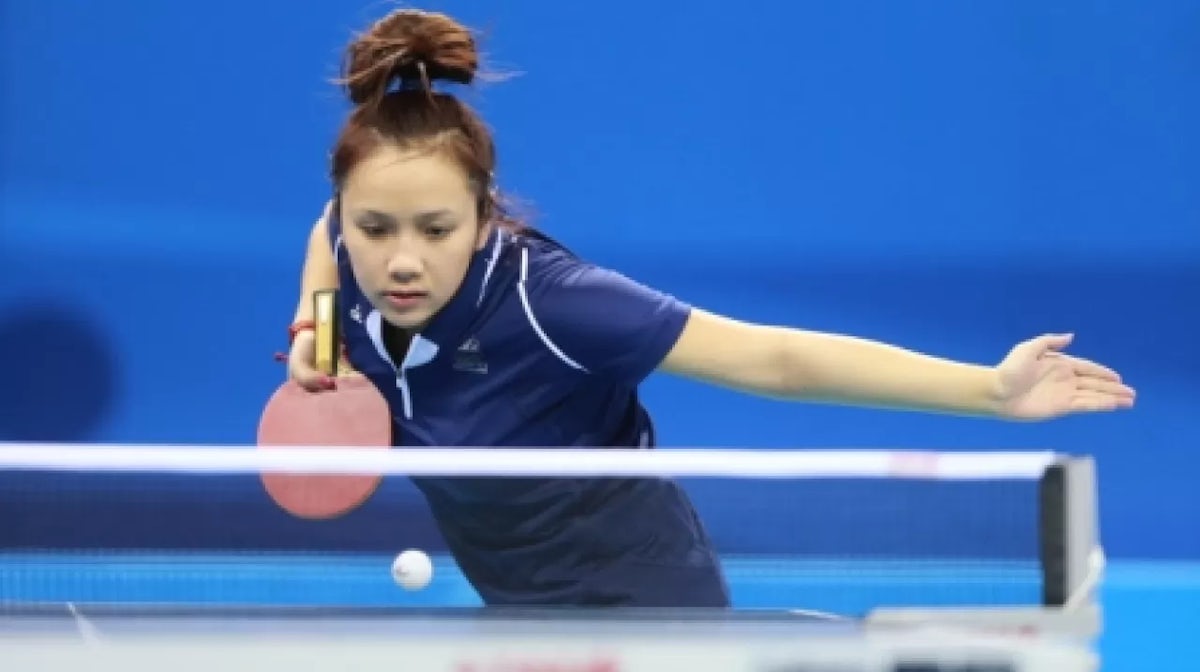 Table Tennis athletes take on best in world