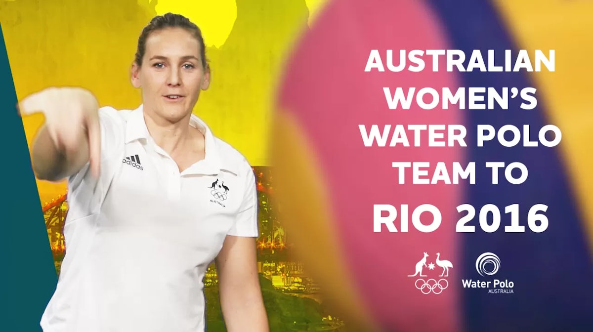 Sydney golden girls help announce Rio women's water polo team