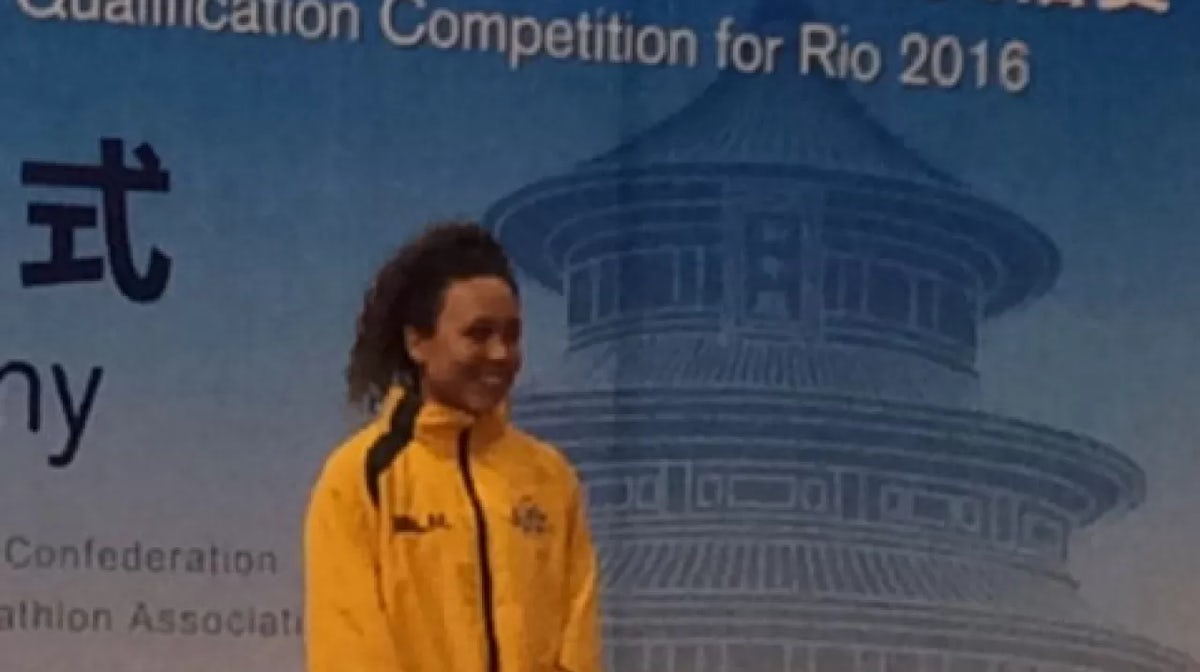 Chloe Esposito qualifies for Rio Olympics