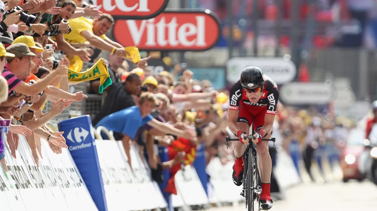 Evans creates history in Tour de France