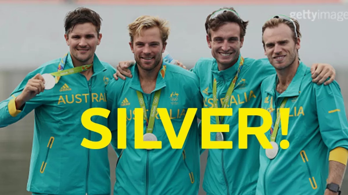 Silver in men's four and Brennan through to final