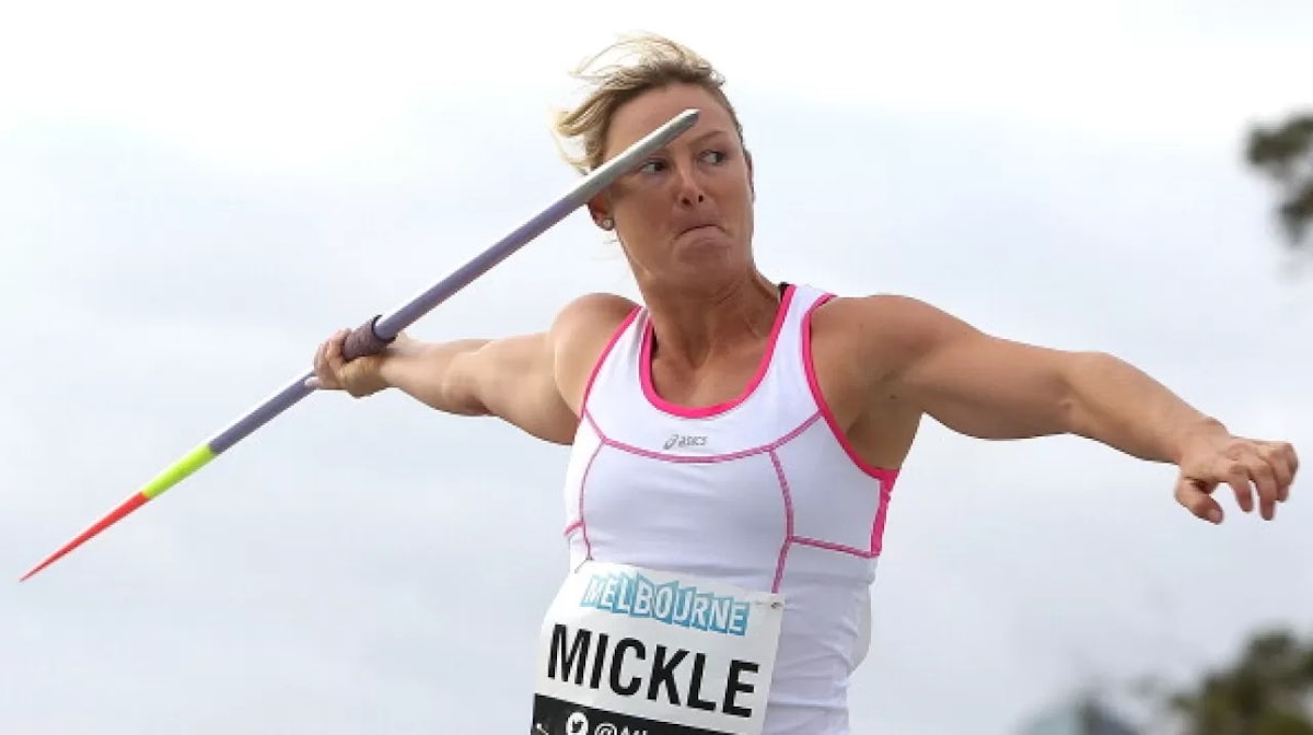 Another javelin top three for Mickle
