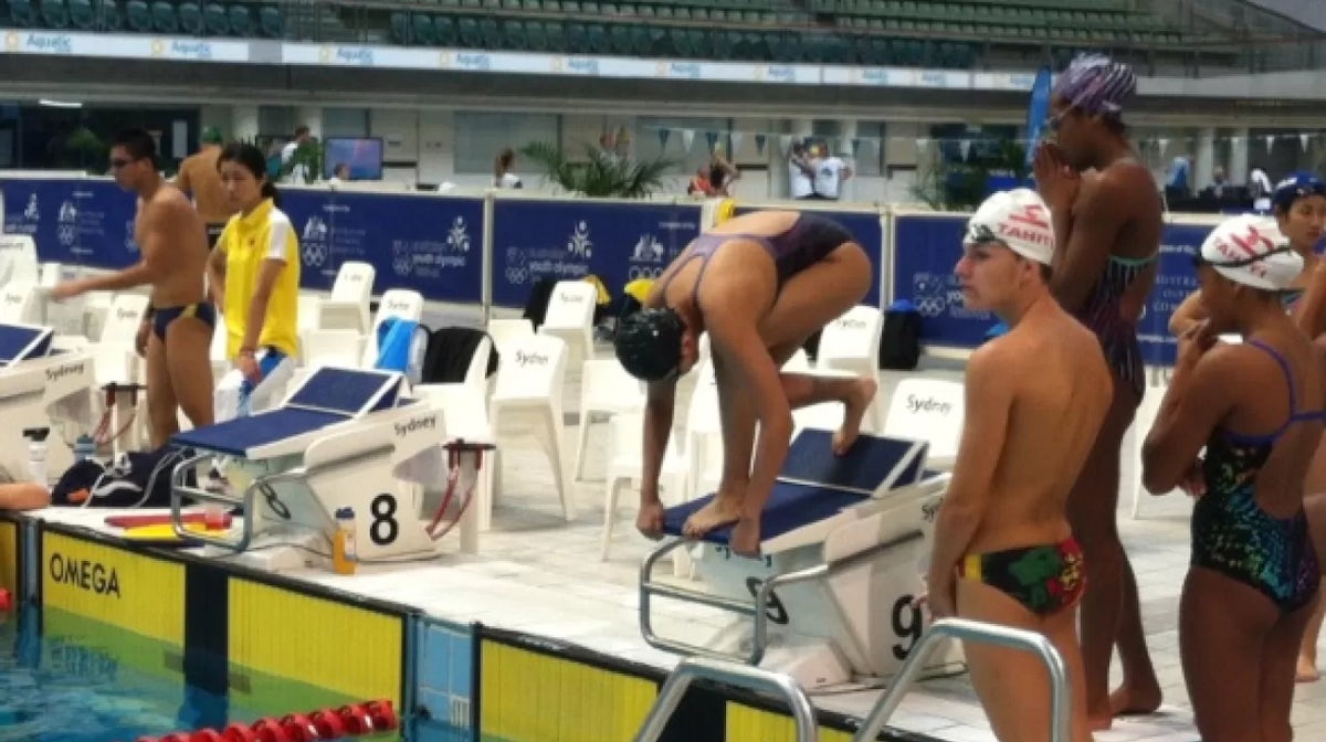 Oceania swimmers experiencing the big time