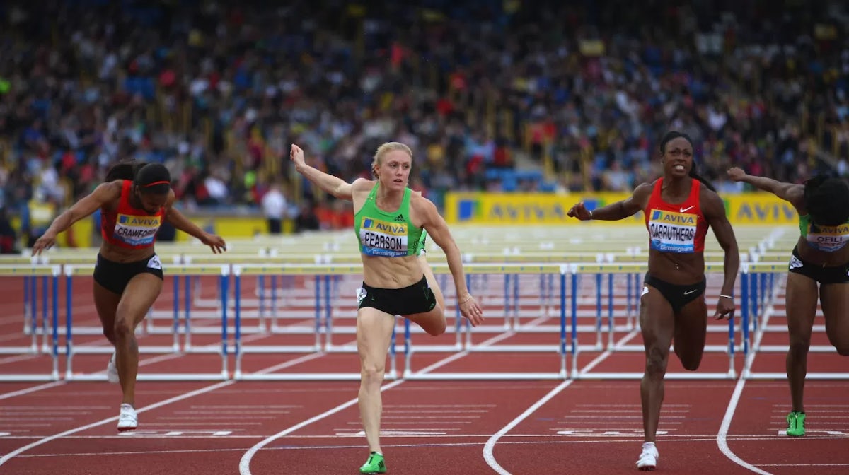 Pearson clocks world-lead and National Record