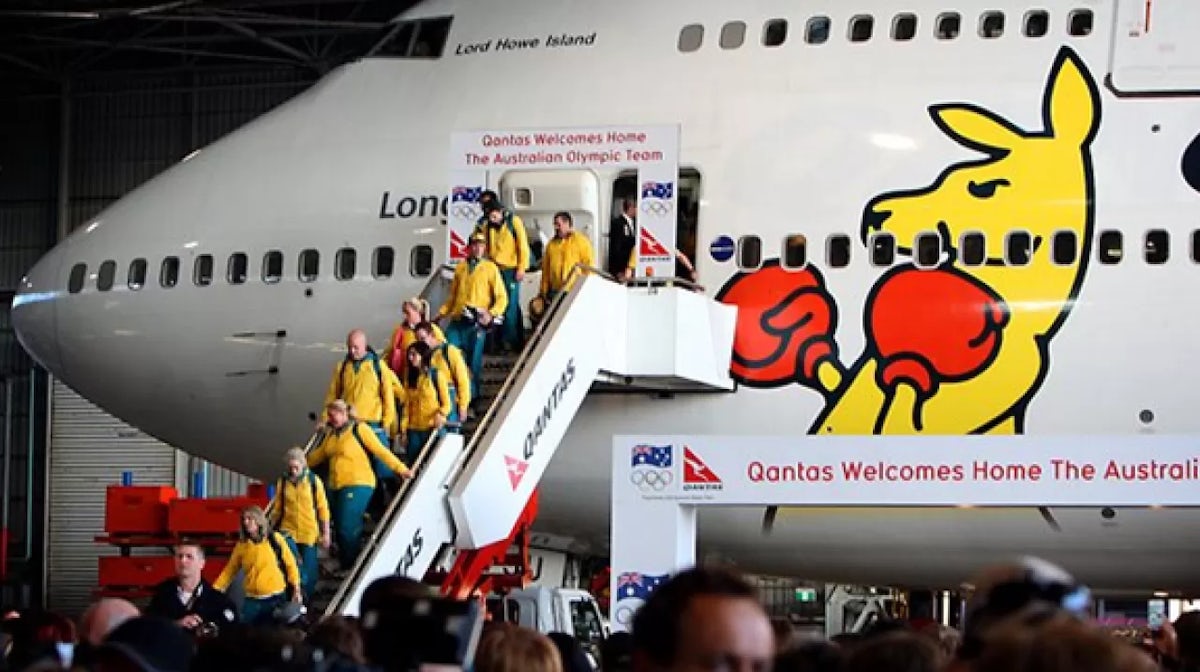 Qantas extends partnership with Australian Olympic Team