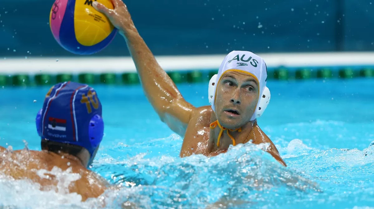 Aussies upset Olympic water polo champions