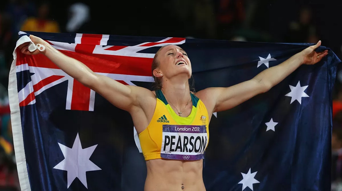 Sally Pearson looks to the stars in London