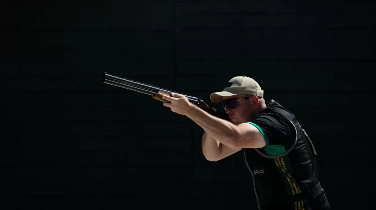 Paul Adams in action - Shooting Australia
