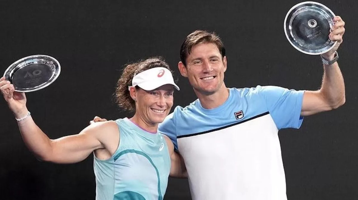 Sam Stosur and Matt Ebden - Tennis Australia