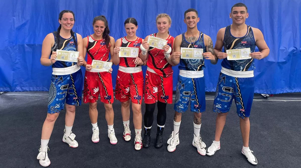 Paris Qualified Boxers Pacific Games