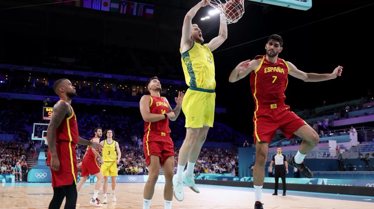 Jock Landale Boomers Paris 2024