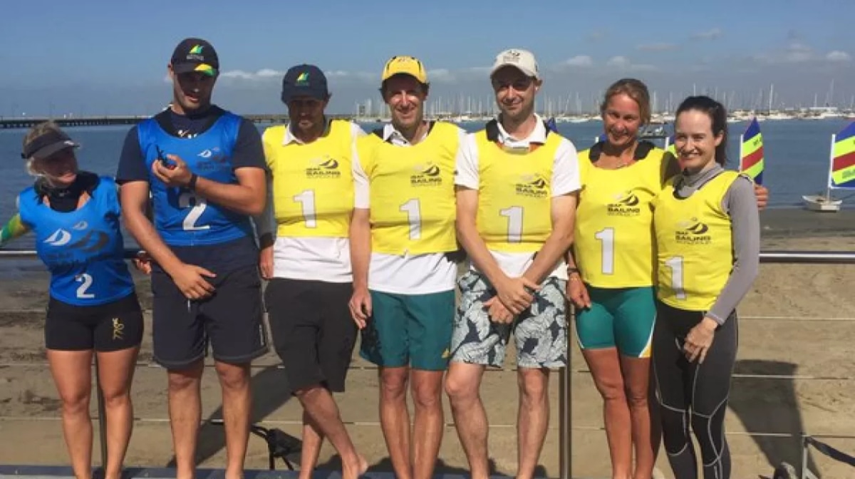 Aust gold medallists giving back to sailing