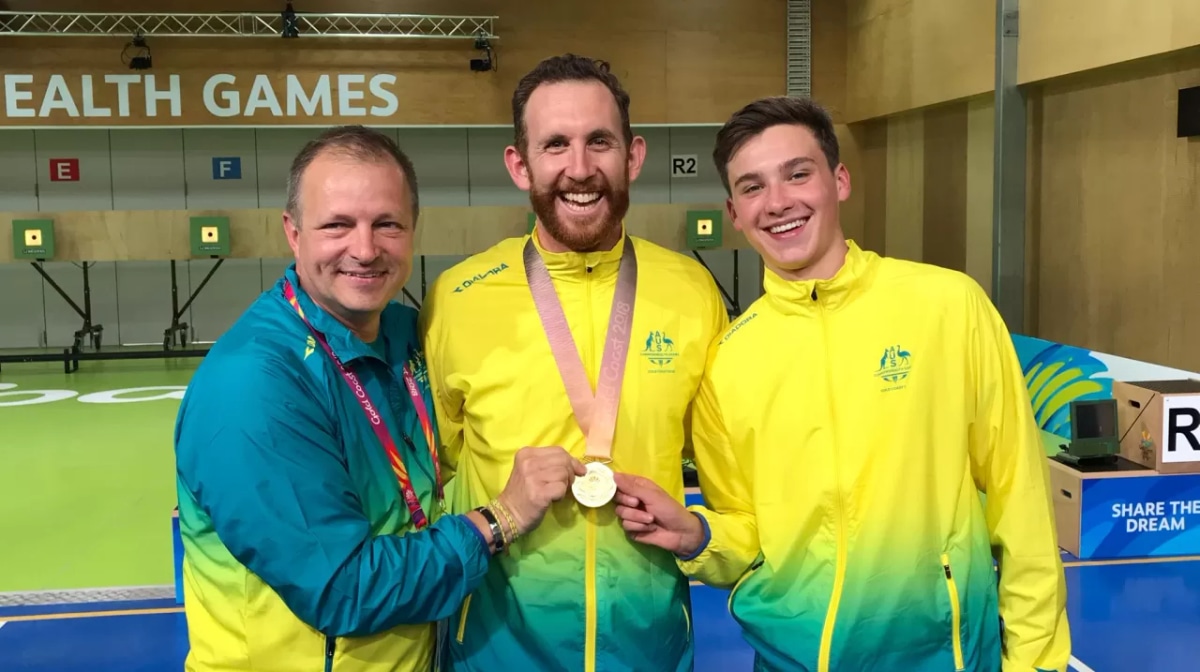 Petr Kurka - Comm Games 2018 - Shooting Australia