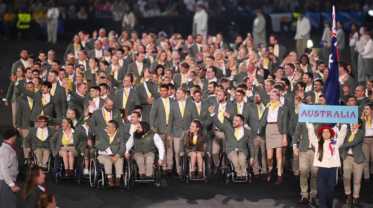 Commonwealth Games Australian Opening Ceremony at Birmingham 2022